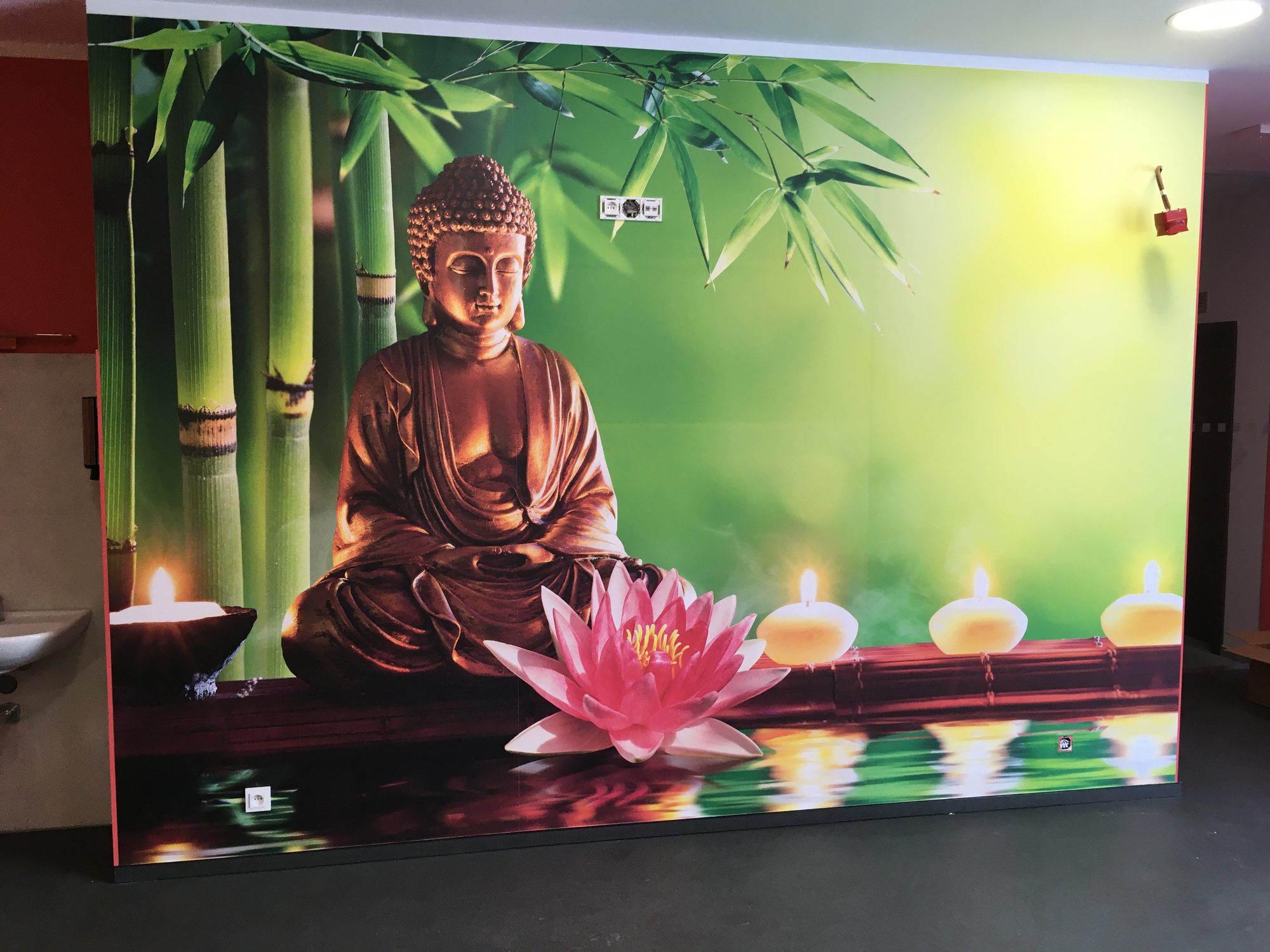Realizace PrintBlock — budha